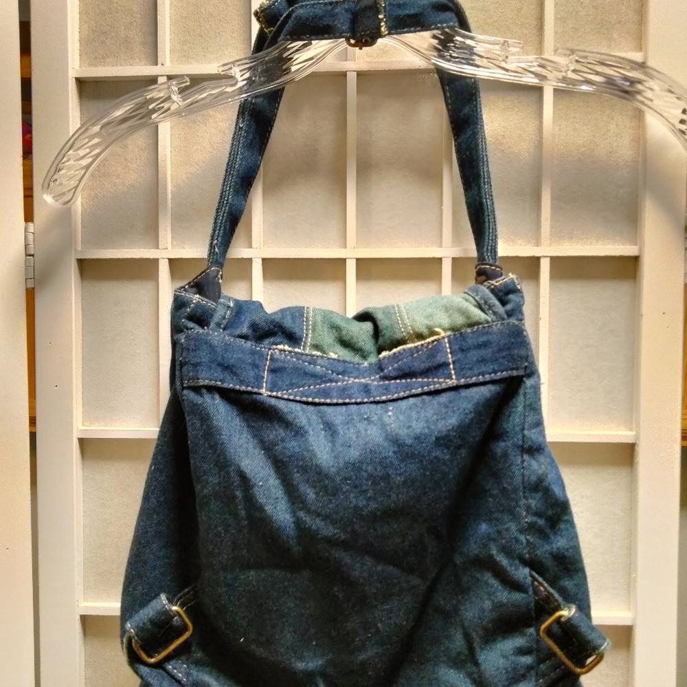 Denim Patch Bag - image 5
